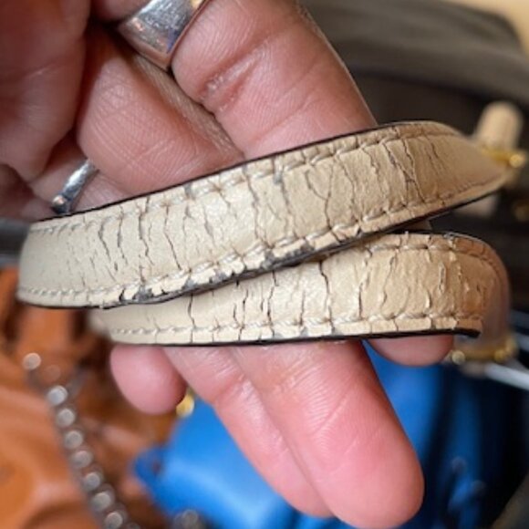 MICHAEL KORS, PEBBLED LEATHER HOBO BAG - Picture 8 of 8